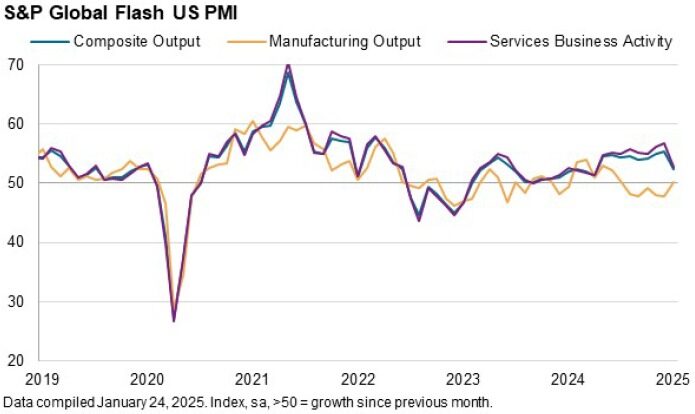 Private Sector Activity Slows to a 14-Month Low in January: Flash PMI Report