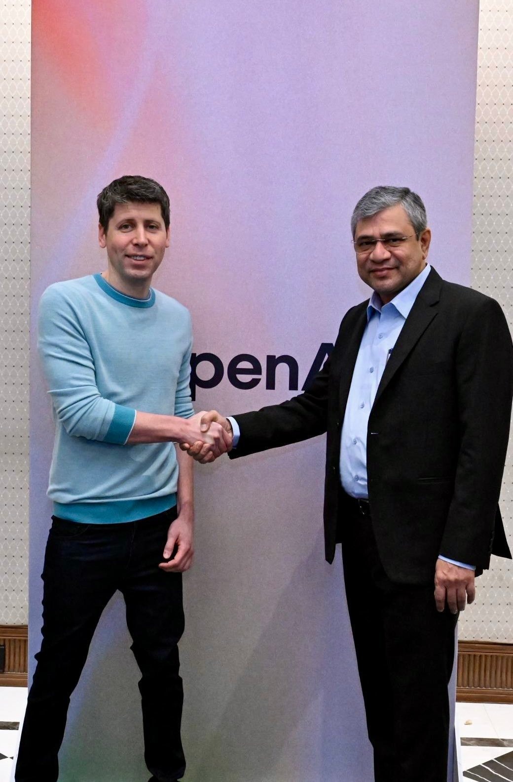 Union Minister Ashwini Vaishnaw Meets OpenAI's Sam Altman to Discuss Collaboration