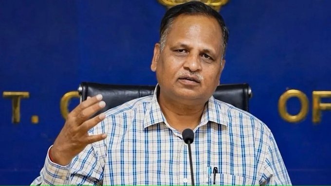 MHA Seeks Presidential Sanction to Prosecute AAP Leader Satyendar Jain