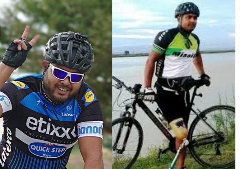 Assam Para Cyclist Embarks on Epic 9,000 km Journey from Russia to Guwahati